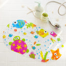 GobekUsa Cartoon Non-Slip Bathroom Mat with Suction Cup for Child Bathtub Eco-Friendly