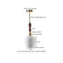 GobekUsa Ceramic LED Hanging Pendant Light - Modern Nordic Design for Home Decor