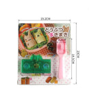 GobekUsa Japanese Sushi & Sandwich Mold Set - DIY Kitchen Gadget for Kids & Bento