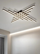 GobekUsa Linear LED Ceiling Lamp for Living Room Bedroom Lighting Fixtures