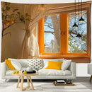 GobekUsa Boho Hippie Wall Tapestry for Home Decor & Room Aesthetic Background