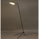 GobekUsa Black Nordic Floor Lamp for Living Room, Designer Aluminum Standing Light