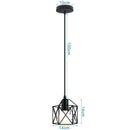 GobekUsa Iron Frame Retro Led Pendant Light for Kitchen Dining Living Room