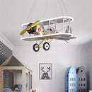 GobekUsa Children's Aircraft LED Chandelier for Boys Room,False