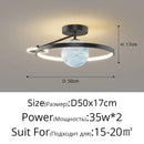 GobekUsa Blue Star LED Pendant Light for Home Decor