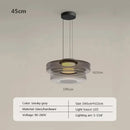 Nordic Glass Pendant Light in Green or Gray