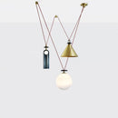 GobekUsa Industrial Metal Pendant Light with Adjustable Height for Kitchen and Dining Room Decor