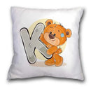 GobekUsa Cute Cartoon Bear Animal Pillow Case Cushion Cover for Sofa, Children Room Decor
