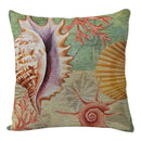 GobekUsa Coastal Cushion Cover - Sea Theme Decorative Sofa Pillowcase