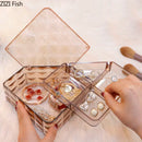 GobekUsa Elegant Jewelry Boxes and Cosmetic Jars - Plastic Storage Containers