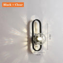 GobekUsa Glass Aisle Wall Lamp Post-Modern Indoor Decoration Art Lighting