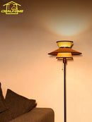 GobekUsa French Design Vertical Floor Lamp for Cozy Living Spaces