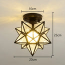 GobekUsa Glass Crystal LED Ceiling Chandelier for Home Decor