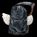 GobekUsa Gothic Owl Reaper Sculptures Grim Statue Halloween Home Decor