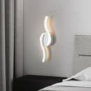 GobekUsa LED Wall Sconces White Fixtures for Bedroom Aisle Bedside Table Closet Lighting