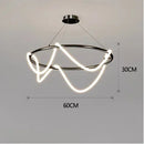 GobekUsa Gold Minimalist LED Pendant Lights for Kitchen Dining Room