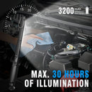 GobekUsa COB LED Nightlight Work Light 3000AmAh Dimmable Inspection Lamp for Home Garage