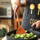 GobekUsa 4-Piece Wooden Kitchen Utensil Set | Nonstick Cooking Tools