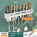 GobekUsa Kitchen Organizer: Wall-mounted Multifunction Knife and Chopsticks Storage Rack