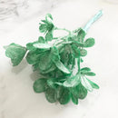 GobekUsa Green Plant Flower Cherry Stamen Berries Bundle for DIY Decor and Gifts