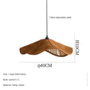 GobekUsa Japanese Hemp Knit Pendant Light E27 LED Lamp - Nordic Wabi Sabi Style