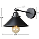 GobekUsa Industrial Wall Sconce Light with Adjustable Metal Lampshade