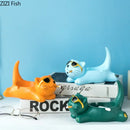 GobekUsa Cute Glasses Cat Ashtray Smoking Accessories Cartoon Animal Shape Gifts Semi-Branded