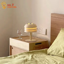 GobekUsa Cream Medieval Design LED Table Lamp for Bedroom, Living Room, Kitchen, Cafe