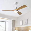 GobekUsa 42/52" DC Ceiling Fan with 3 ABS Blades, 35W Motor, 18W LED Light, Remote Control