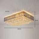 GobekUsa Crystal LED Wall Lamp: Minimalist Luxury Lighting for Living Room TV Background