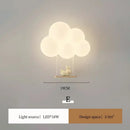 GobekUsa Kids Room LED Animal Wall Lamps - Monkey Rabbit Cloud Design