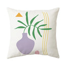 GobekUsa Butterfly Pillowcase 45x45cm Modern Simple Design for Home Office Decor