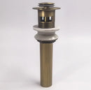 GobekUsa Antique Brass Vessel Sink Drain - Bathroom Accessory