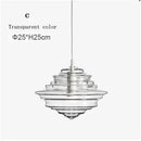 GobekUsa Glass Chandelier: Modern Art Dining Room & Living Room Decor Lighting