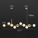 GobekUsa LED Pendant Chandeliers for Modern Home Decor and Indoor Lighting