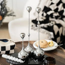 GobekUsa Gold Geometric Water Drop Candlestick Holder Desktop Storage Wedding Centerpieces