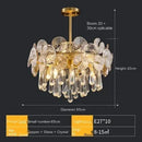GobekUsa Lotus Crystal Chandelier: Modern Luxury Lighting for Home, Restaurant, Hotel