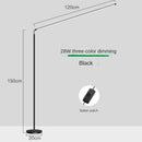 GobekUsa LED Floor Lamp: Super Bright Minimalist Reading Fixture for Living Room and Bedroom