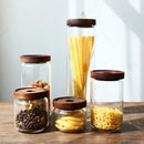 GobekUsa Glass Hermetic Storage Jars with Airtight Lids
