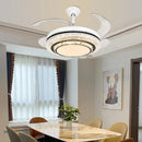 GobekUsa LED Ceiling Fan with Remote Control, Modern ABS Blades, 110V 220V