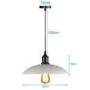 GobekUsa Iron Pendant Light for Dining Room, Kitchen, and Bedroom