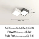 GobekUsa Geometric Chandelier: Minimalist Modern Luxe Black White Bedroom Lamp