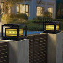 GobekUsa LED Garden Light: Modern Galvanized Street Lamp for Outdoor Landscapes