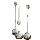 GobekUsa Gold Geometric Water Drop Candlestick Holder Desktop Storage Wedding Centerpieces
