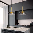 GobekUsa Glass Pendant Lights LED Modern Dining Room Nordic Restaurant Hanging Lamp