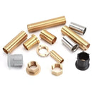 GobekUsa Kitchen Sink Basin Faucet Fixing Kit for Hot and Cold Water - Durable Anti-Falling Design