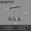 GobekUsa LED Glass Pendant Light: Modern Nordic Luxury Hanging Lamp Fixture