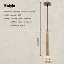 GobekUsa Elegant Wabi Sabi Travertine Pendant Lamp for Dining Desk & Kitchen Island