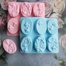 GobekUsa Bee Silicone Soap Mold: 6 Styles for Handmade Treats & Baking