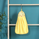 GobekUsa Coral Velvet Hand Towel: Absorbent Cleaning Tool for Home Kitchen & Bathroom